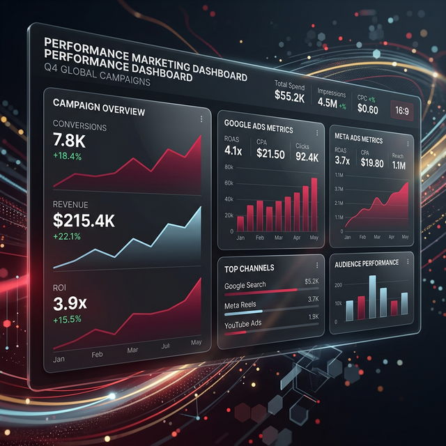 Kampanie reklamowe Google Ads i Meta Ads