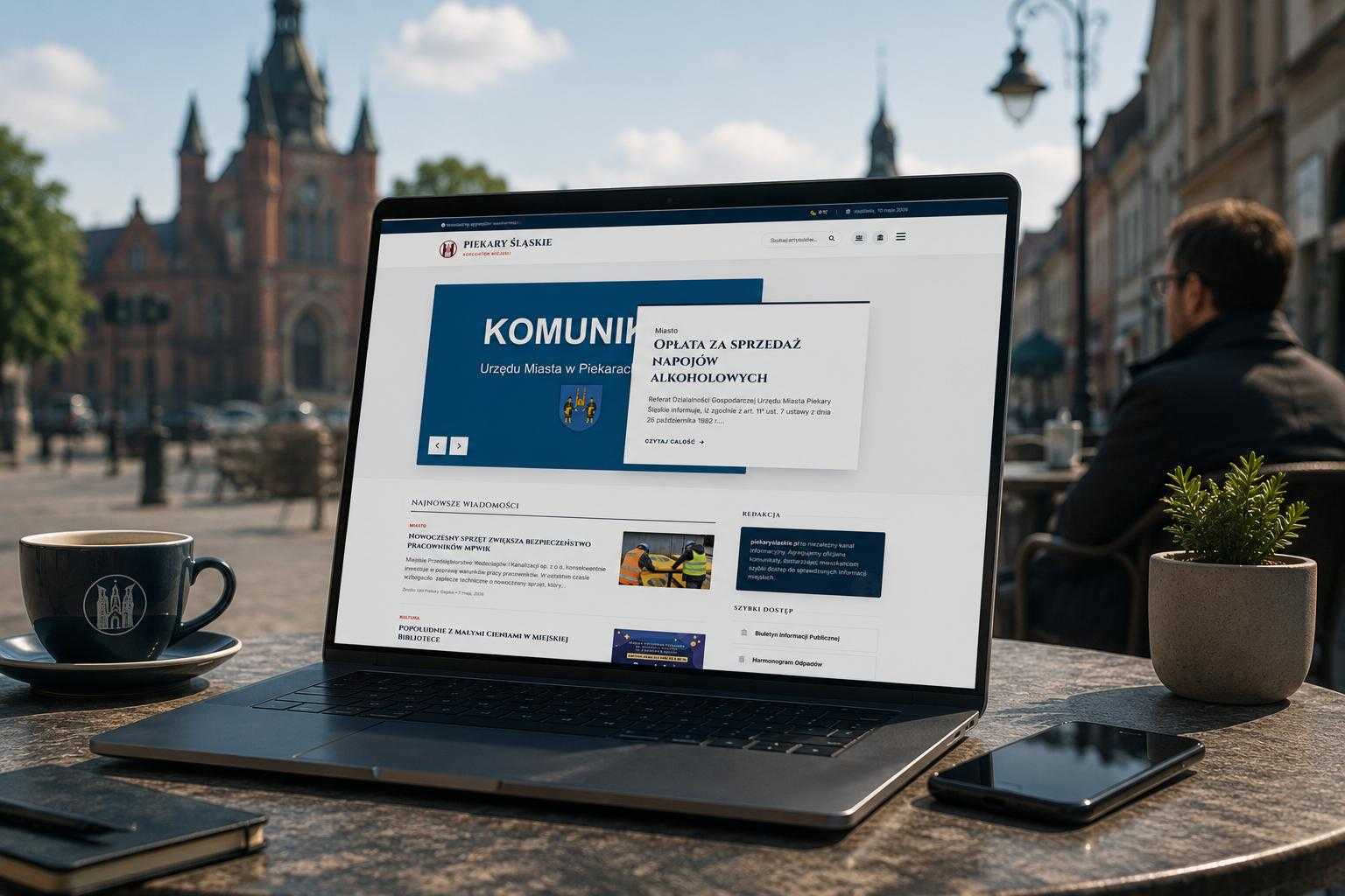 Piekary Śląskie - Serwis informacyjny dla mieszkańców - Realizacja Periphas